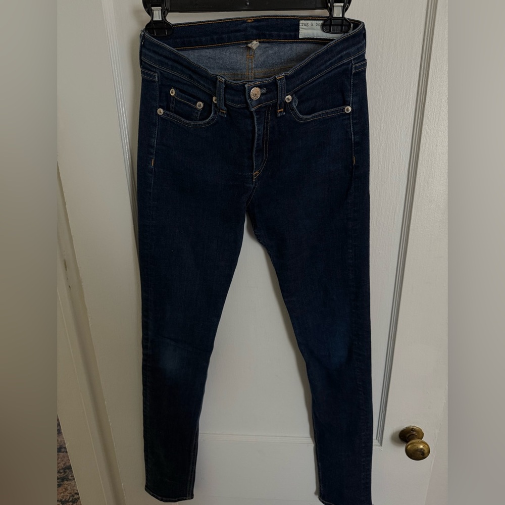 rag & bone High Rise Skinny Jeans